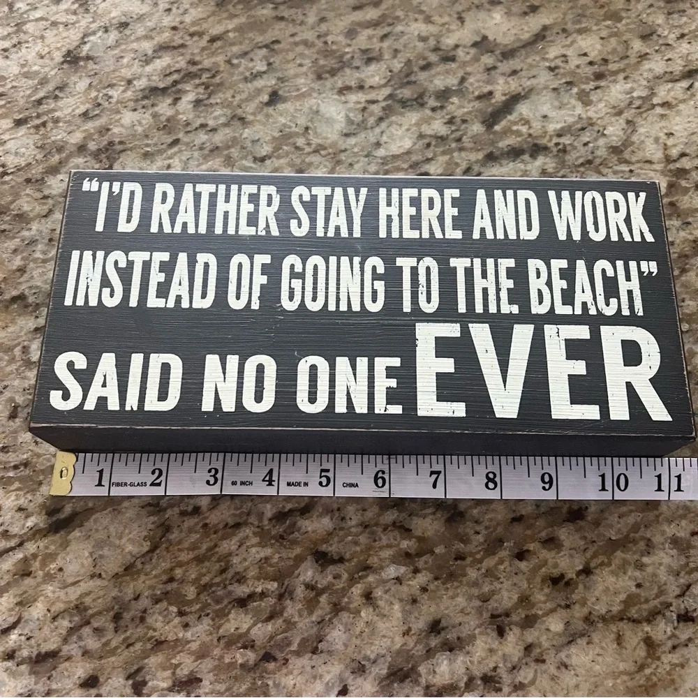 N/A decorative sign